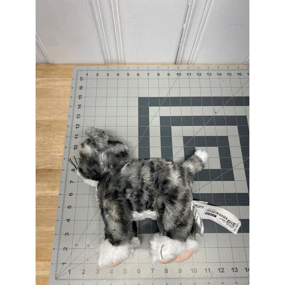 IKEA Lilleplutt Gray White Striped Cat‎ Kitten 10